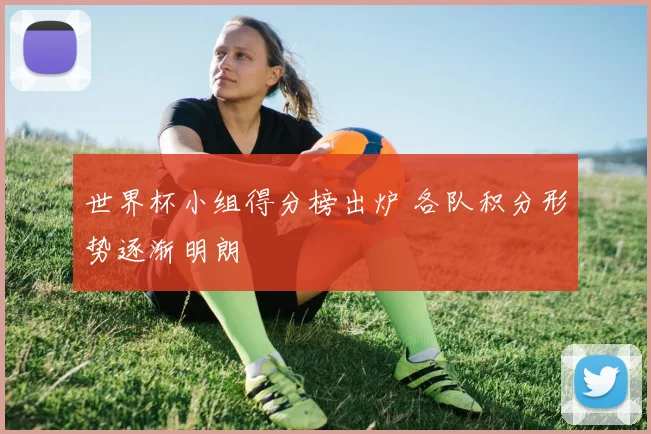 世界杯小组得分榜出炉 各队积分形势逐渐明朗