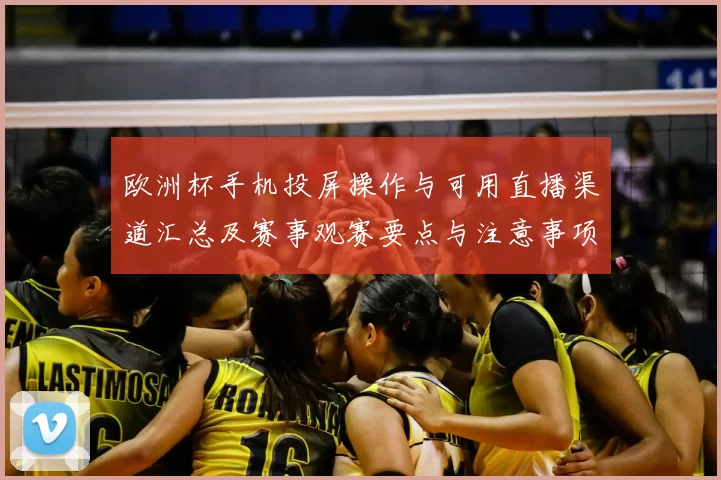 欧洲杯手机投屏操作与可用直播渠道汇总及赛事观赛要点与注意事项